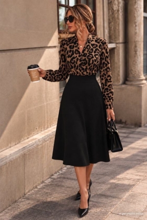 set pantaloni scurti dama cu in camasa 2510 negru